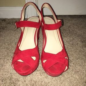 Red wedges